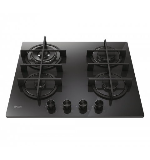 Candy Moderna CVG6BR4WTB Nero Da incasso 60 cm Gas 4 Fornello(i)