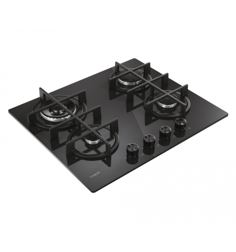 Candy Moderna CVG6BR4WTB Nero Da incasso 60 cm Gas 4 Fornello(i)