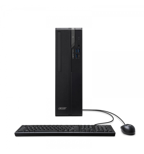 Acer Veriton X VX2720G Intel® Core™ i5 i5-14400 8 Go DDR5-SDRAM 512 Go SSD Windows 11 Pro Bureau PC Noir