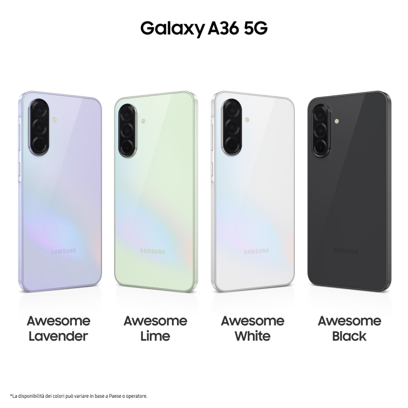 Samsung Galaxy A36 17 cm (6.7") Dual-SIM Android 15 5G USB Typ-C 6 GB 128 GB 5000 mAh Limette