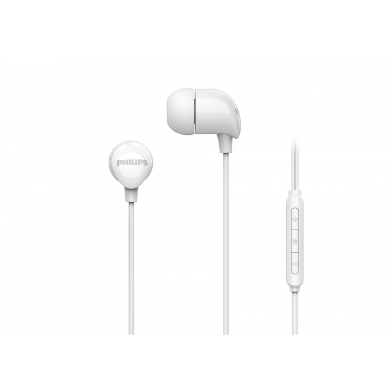 Philips TAE2146WT 00 auricular y casco Auriculares Alámbrico Dentro de oído Llamadas Música USB Tipo C Blanco