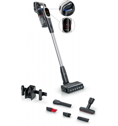 Bosch BCS931GAC aspirateur balai et balai électrique Batterie Sec HEPA Sans sac 0,4 L Graphite 3 Ah
