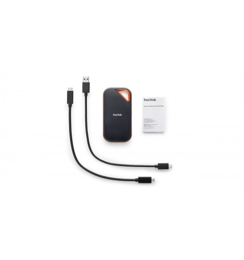 SanDisk Extreme PRO Portable 2 TB USB tipo-C 3.2 Gen 2 (3.1 Gen 2) Nero