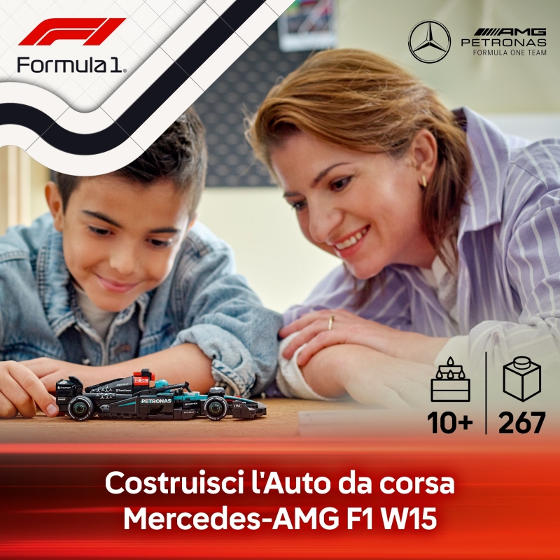 LEGO Coche de Carreras Mercedes-AMG F1® W15