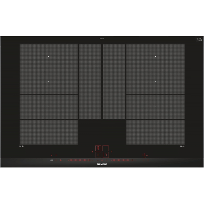 Siemens EX875LYV1E hob Black Built-in Zone induction hob 4 zone(s)