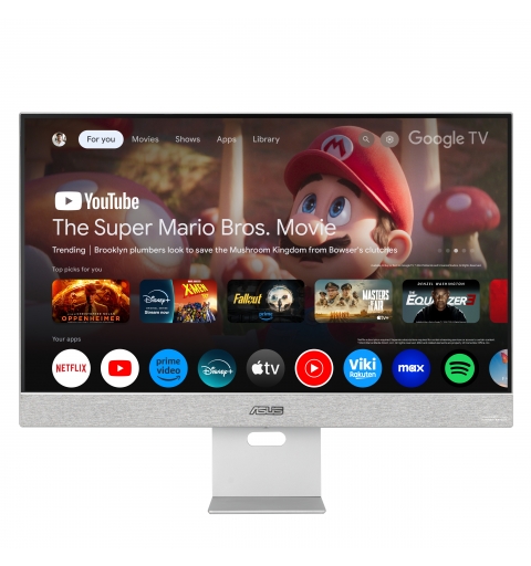 ASUS ZenScreen Smart Monitor MS27UC écran plat de PC 68,6 cm (27") 3840 x 2160 pixels 4K Ultra HD LCD Gris