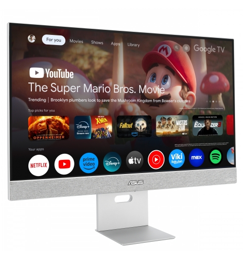 ASUS ZenScreen Smart Monitor MS27UC écran plat de PC 68,6 cm (27") 3840 x 2160 pixels 4K Ultra HD LCD Gris