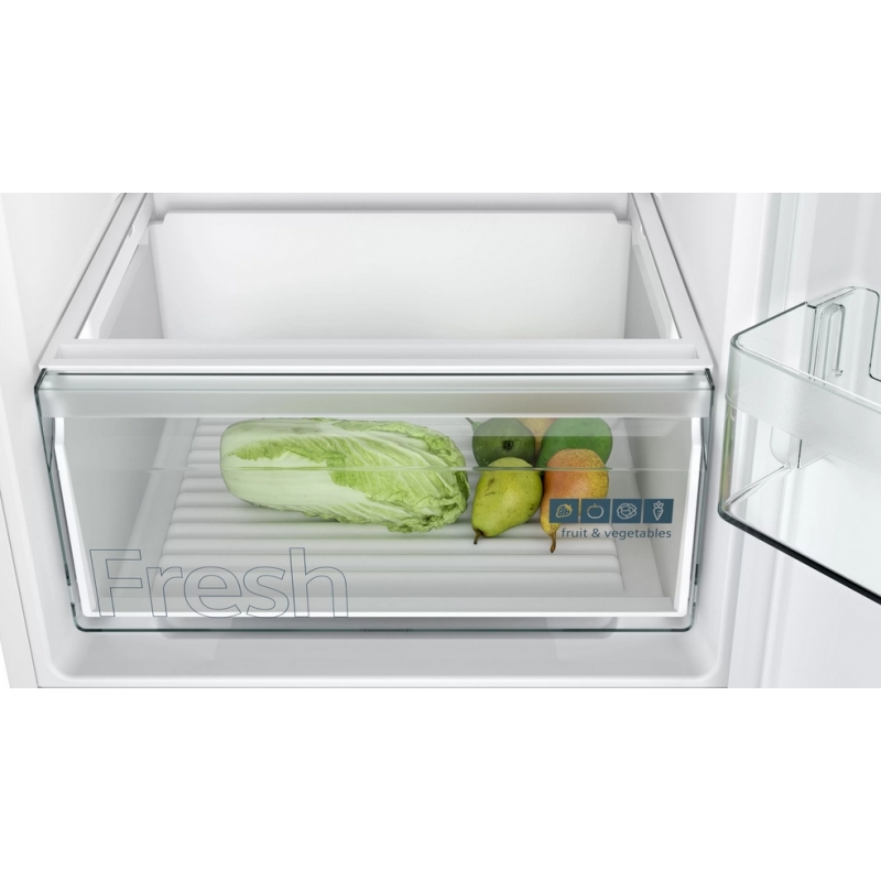 Siemens iQ100 KI86NNSE0 nevera y congelador Integrado 260 L E Blanco
