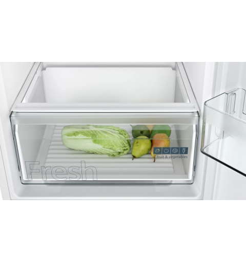 Siemens iQ100 KI86NNSE0 nevera y congelador Integrado 260 L E Blanco