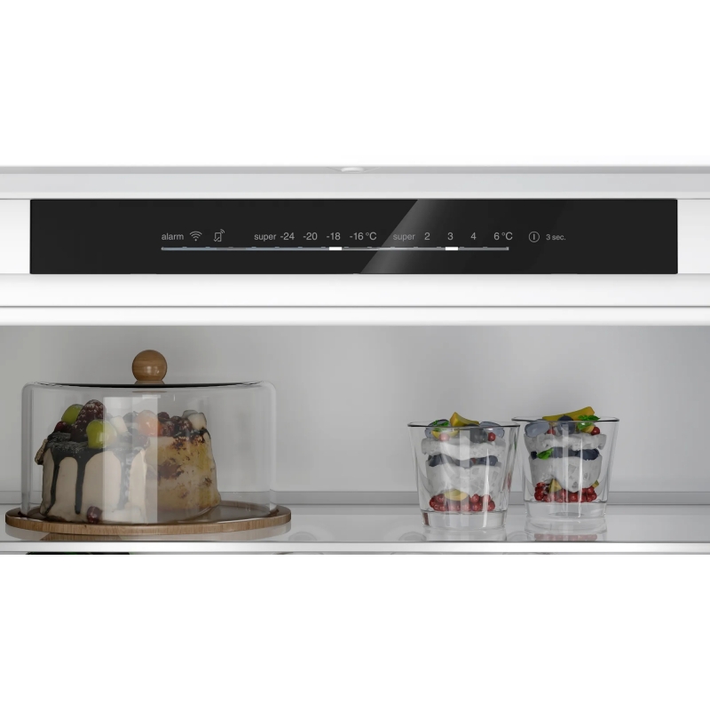 Siemens iQ300 KB96NVSE0 nevera y congelador Integrado 383 L E Blanco