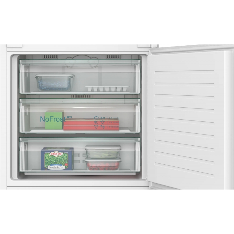 Siemens iQ300 KB96NVSE0 Kühl- und Gefrierkombination Integriert 383 l E Weiß