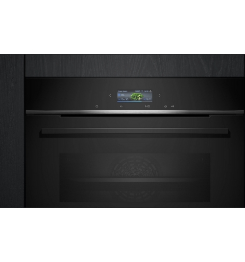 Siemens iQ700 HB734G1B1 Backofen 71 l 3600 W Schwarz