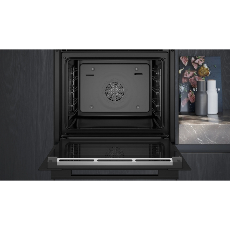 Siemens iQ700 HB734G1B1 Backofen 71 l 3600 W Schwarz