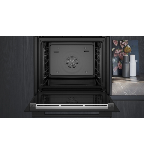 Siemens iQ700 HB734G1B1 Backofen 71 l 3600 W Schwarz