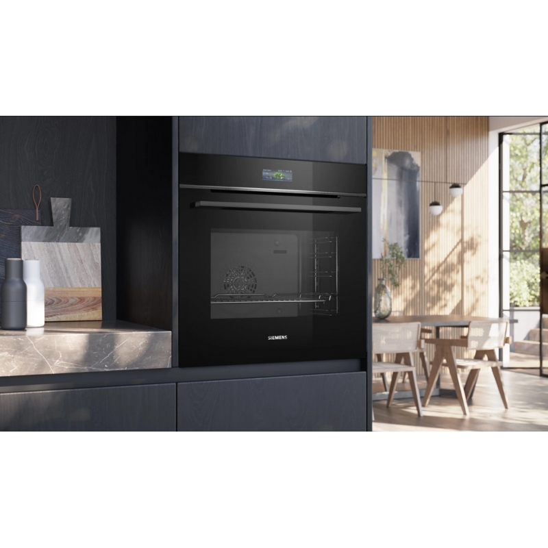 Siemens iQ700 HB734G1B1 Backofen 71 l 3600 W Schwarz