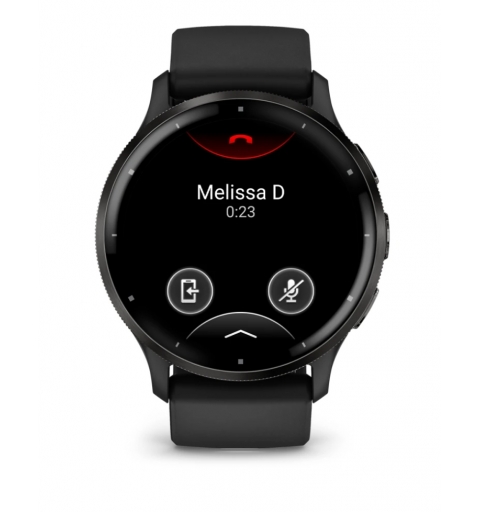 Garmin Venu 3 3,56 cm (1.4") AMOLED 45 mm Digitale 454 x 454 Pixel Touch screen Nero Wi-Fi GPS (satellitare)