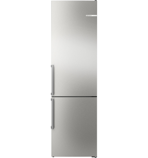 Bosch Serie 6 KGN39AIAU , Frigorifero combinato da libera installazione, 203 x 60 cm, Acciaio spazzolato anti-impronta Classe A