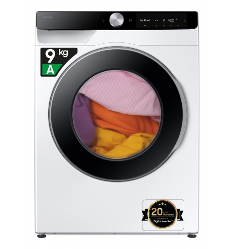 Samsung WW90DG6G94LKU3 Waschmaschine Frontlader 9 kg 1400 RPM Weiß