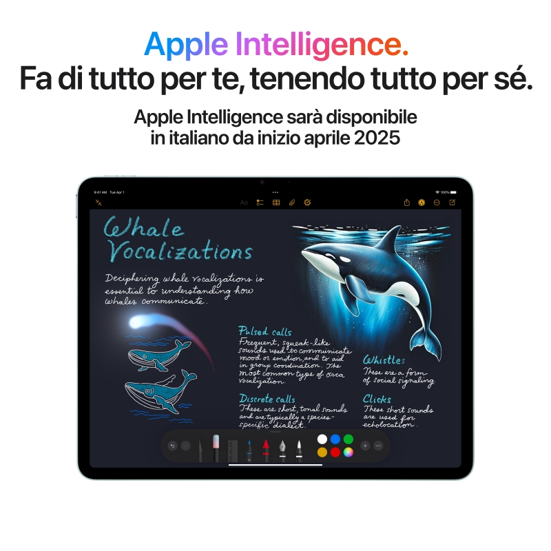Apple iPad Air 5G Apple M TD-LTE & FDD-LTE 256 GB 27,9 cm (11") 8 GB Wi-Fi 6E (802.11ax) iPadOS 18 Azul