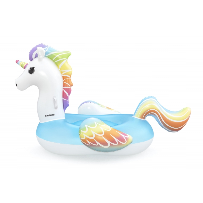 Bestway 41113 25 galleggiante da piscina e da spiaggia Multicolore Immagine PVC Gonfiabile cavalcabile
