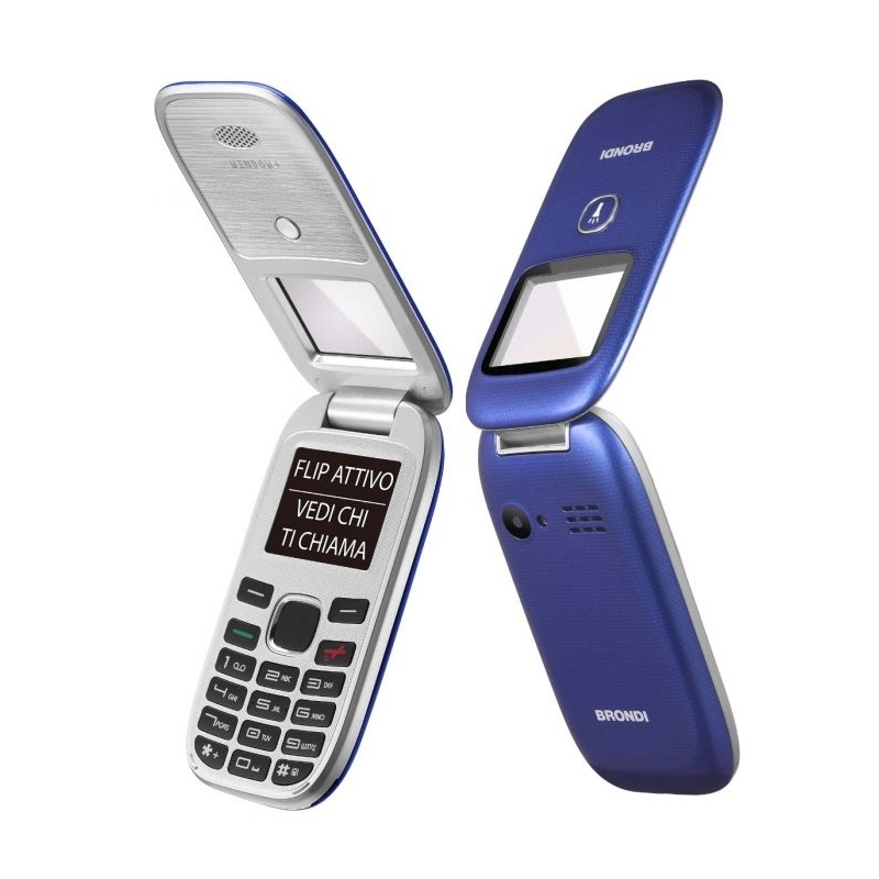 Brondi Window+ 4,5 cm (1.77") Bleu Téléphone numérique