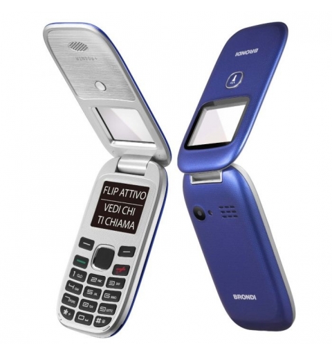 Brondi Window+ 4,5 cm (1.77") Bleu Téléphone numérique
