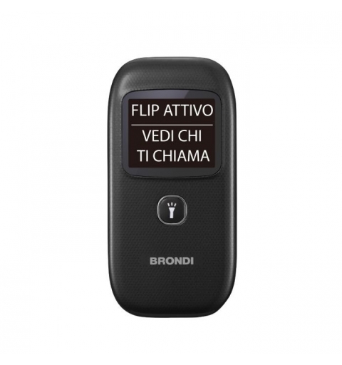 Brondi Window+ 4,5 cm (1.77") Nero Telefono cellulare basico