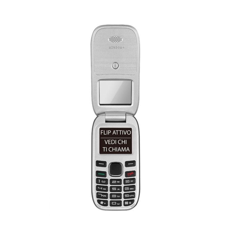Brondi Window+ 4,5 cm (1.77") Nero Telefono cellulare basico
