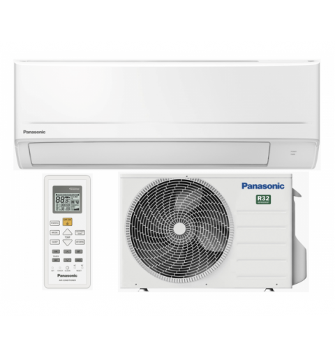 PANASONIC Serie BZ Climatizzatore Condizionatore 12000BTU Kit CU-BZ35ZKE + CS-BZ35ZKE 3,5Kw Inverter A++/A+ R32