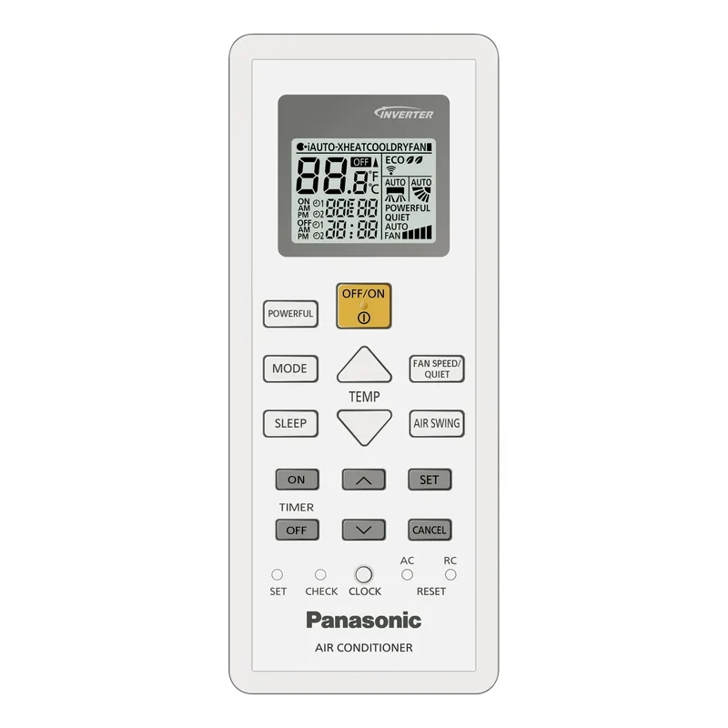 PANASONIC Serie BZ Climatizzatore Condizionatore 12000BTU Kit CU-BZ35ZKE + CS-BZ35ZKE 3,5Kw Inverter A++/A+ R32