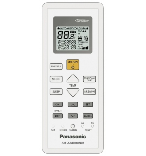 PANASONIC Serie BZ Climatizzatore Condizionatore 12000BTU Kit CU-BZ35ZKE + CS-BZ35ZKE 3,5Kw Inverter A++/A+ R32