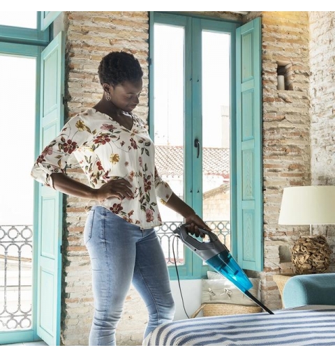 Cecotec Conga Popstar 1000 DuoStick Easy 2-in-1 stick vacuum AC Dry Bagless 0.8 L 800 W Black, Silver, Turquoise