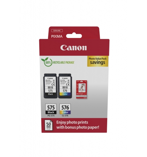 Canon PG-575 CL-576 Photo Value Pack