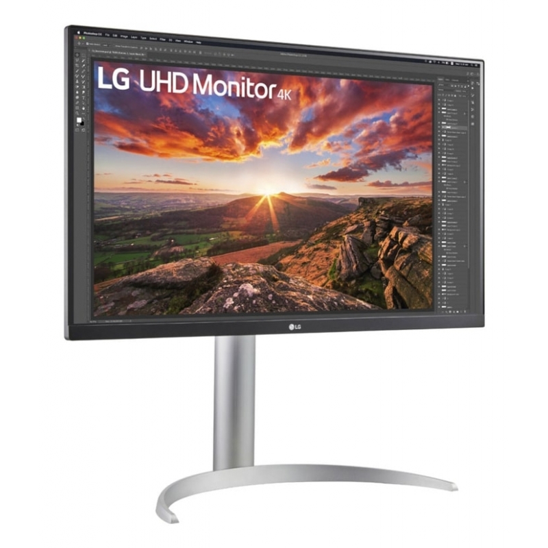 LG 27UP850K-W.AEU monitor écran plat de PC 68,6 cm (27") 3840 x 2160 pixels 4K Ultra HD LED Noir