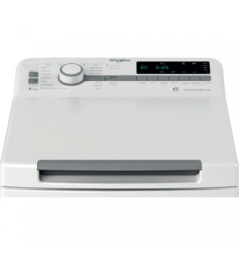 Whirlpool TDLR 7251BS IT washing machine Top-load 7 kg 1200 RPM White