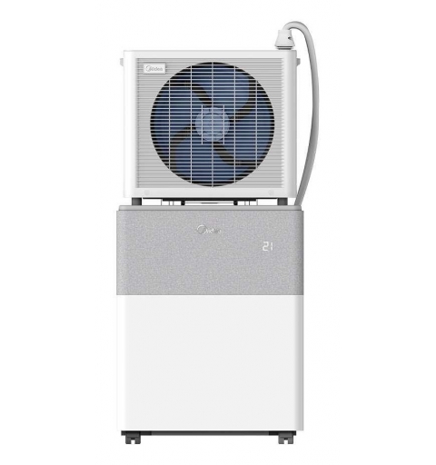 Midea 4048164116478 Teilklimaanlage Window air conditioner Grau, Weiß