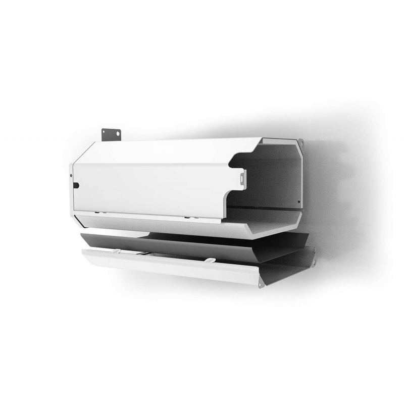 Midea 4048164116478 Teilklimaanlage Window air conditioner Grau, Weiß