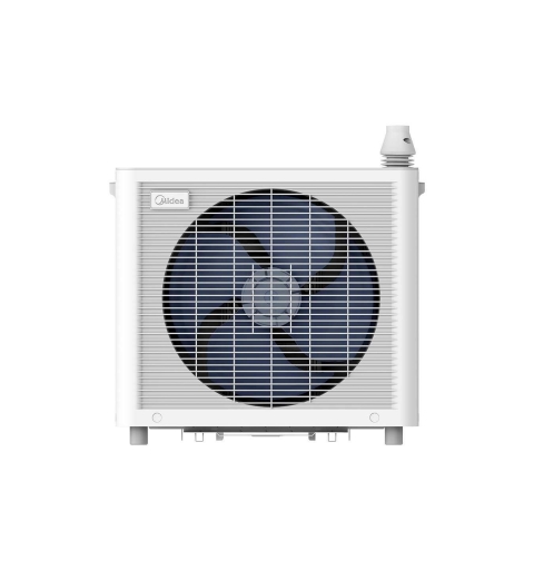 Midea 4048164116478 Teilklimaanlage Window air conditioner Grau, Weiß