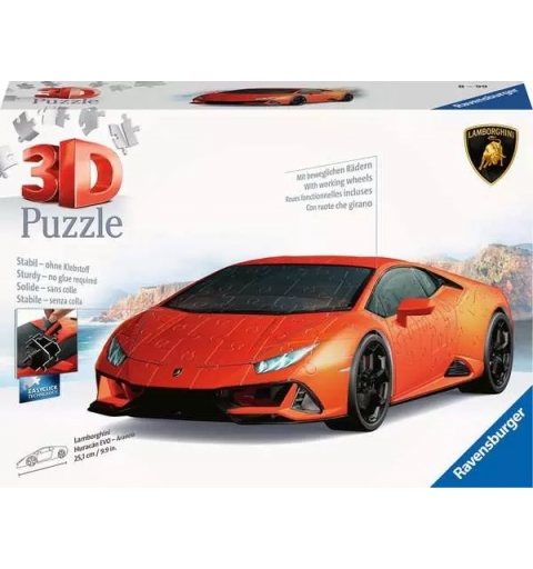 Ravensburger 3D Puzzle Lamborghini Huracán EVO - Arancio