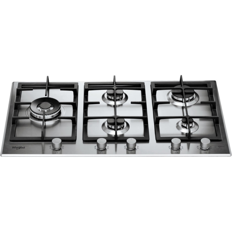 Whirlpool GMAL 9522 IXL Edelstahl Integriert 86 cm Gaskochfeld 5 Zone(n)