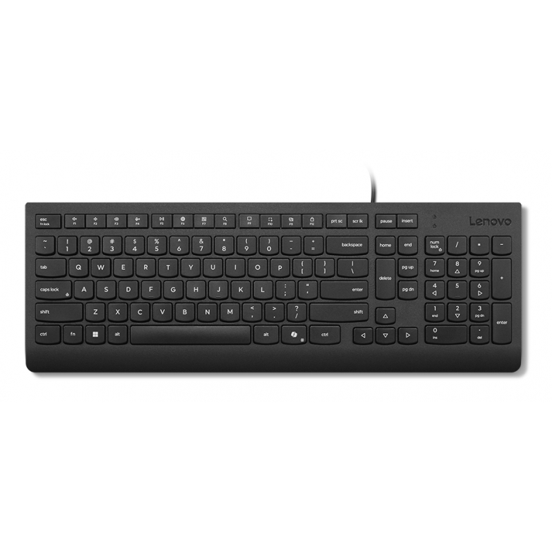 Lenovo 4Y41R64653 clavier maison bureau USB Italien Noir
