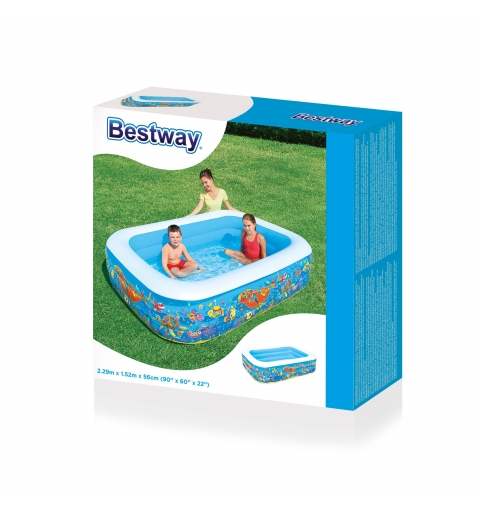 Bestway Inflatable Family Play Pool 2.29m x 1.52m x 56cm