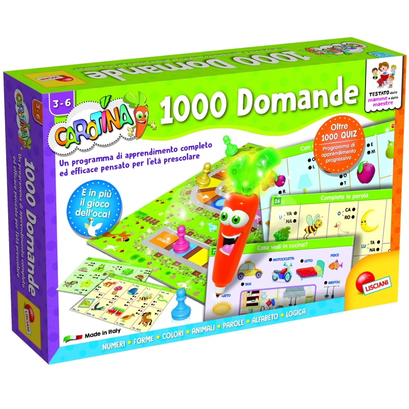 Lisciani 49363 Brettspiel Bildend