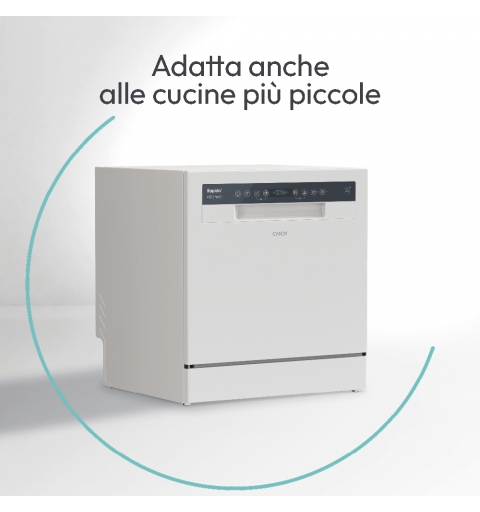Candy RapidÓ CP 6E51LW Freestanding 6 place settings E