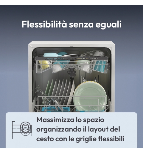 Candy RapidÓ CP 6E51LW Freestanding 6 place settings E