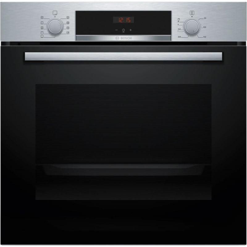 Bosch Serie 4 HBA514ES3 Backofen 71 l 3400 W Schwarz, Edelstahl