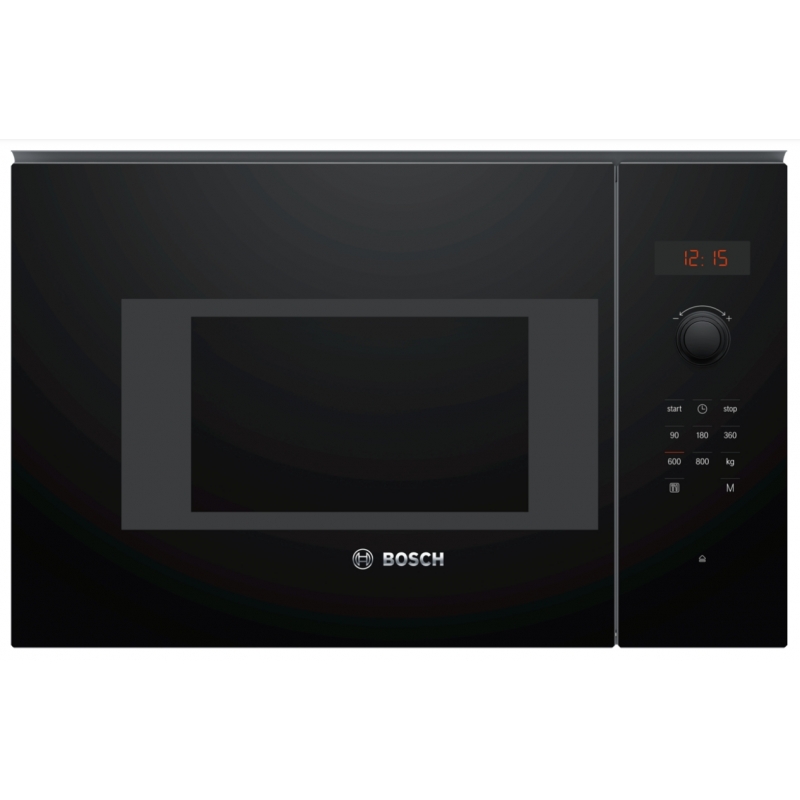 Bosch Serie 4 BFL523MB1F microondas Negro Solo microondas Integrado 20 L 800 W