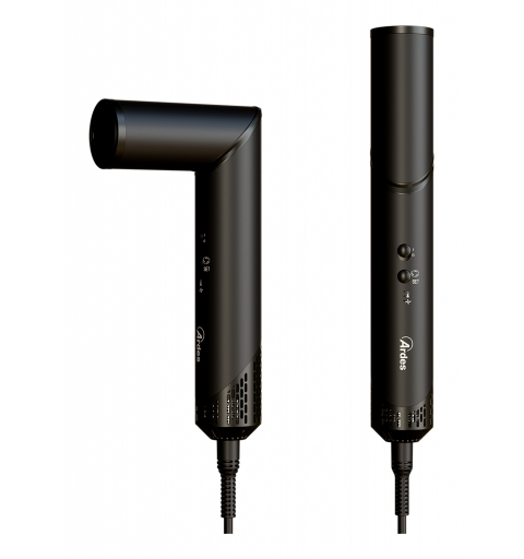 Ardes ARPHON03 brosse soufflante et fer à lisser Kit d'accessoires de coiffure Noir 1500 W