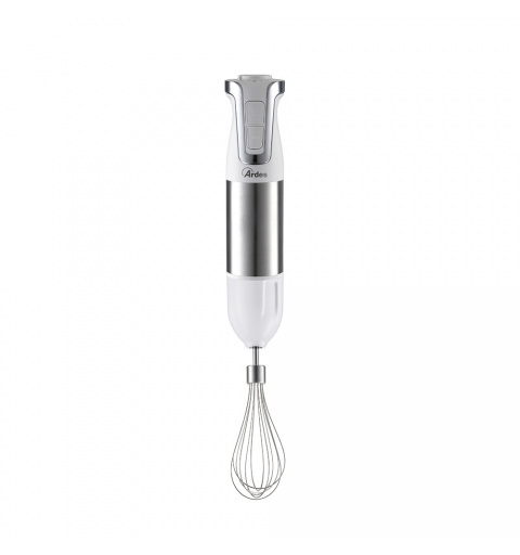Ardes Trinity 0,7 L Mélangeur par immersion 1000 W Acier inoxydable, Blanc