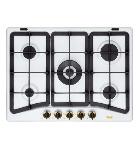 De’Longhi BF 57 PRO hobs Blanco Integrado 70 cm Encimera de gas 5 zona(s)